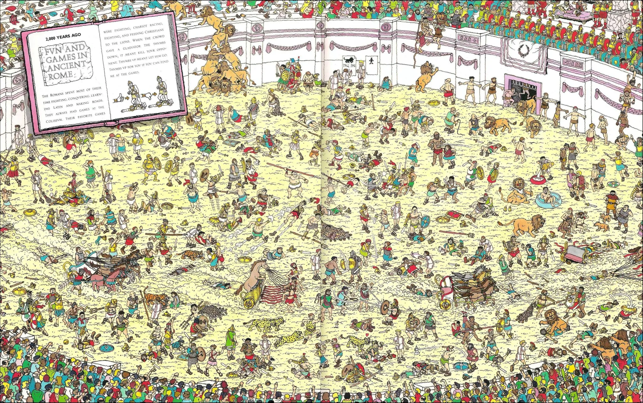 Where's Waldo Level 10 - Gladiator Arena
