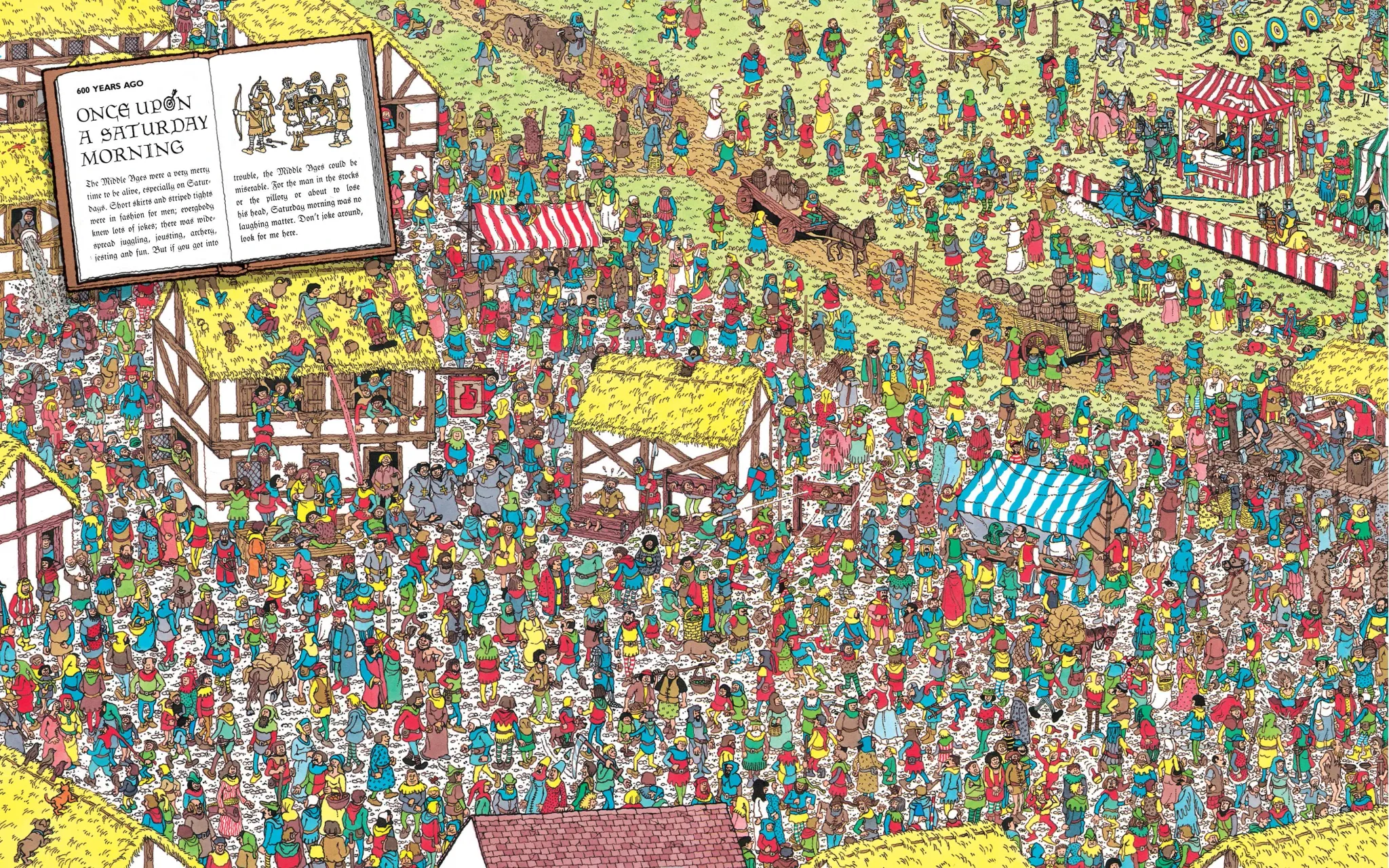 Where's Waldo Level 11 - Medieval Market Mayhem