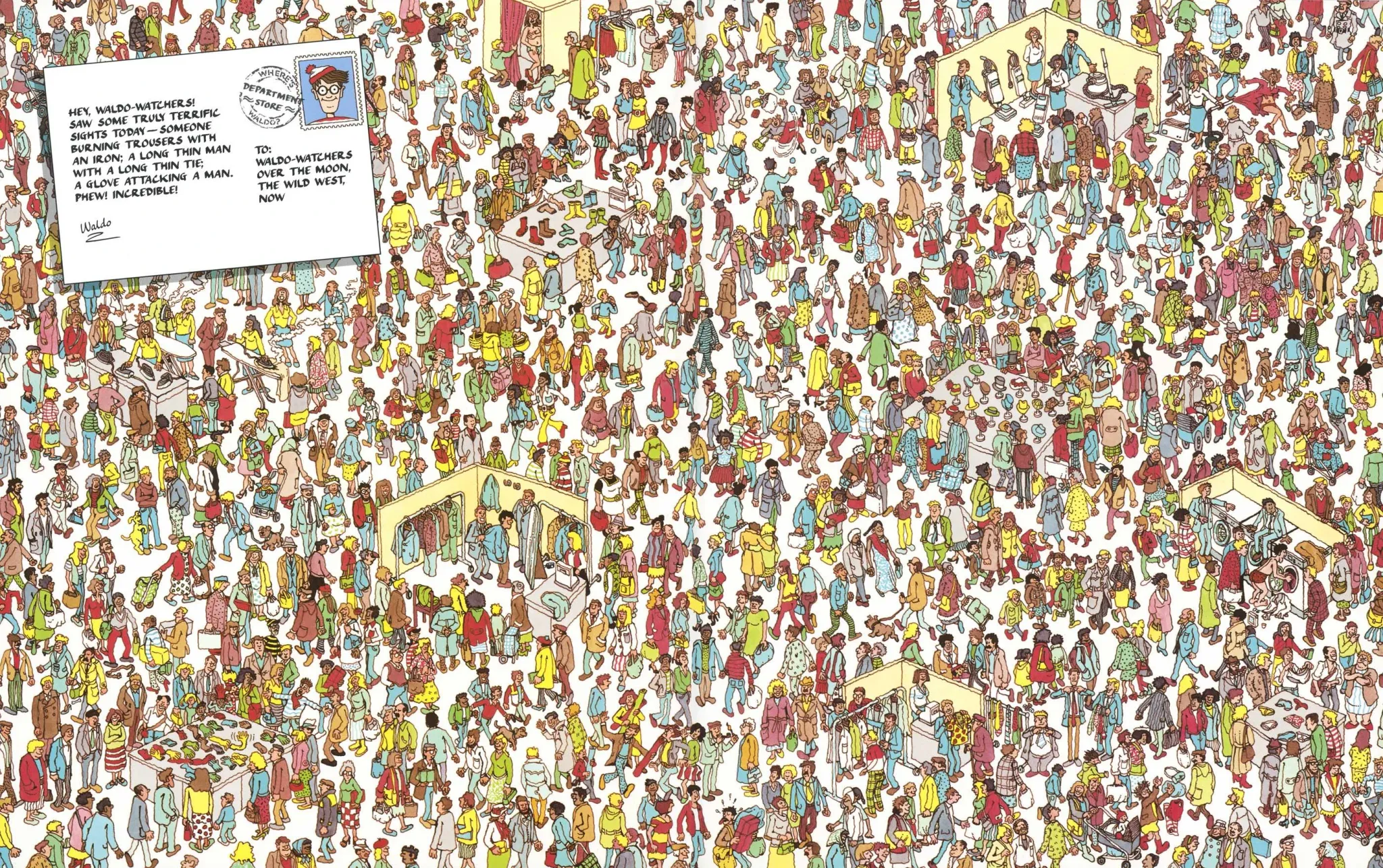 Where's Waldo Level 14 - Department Store Rush