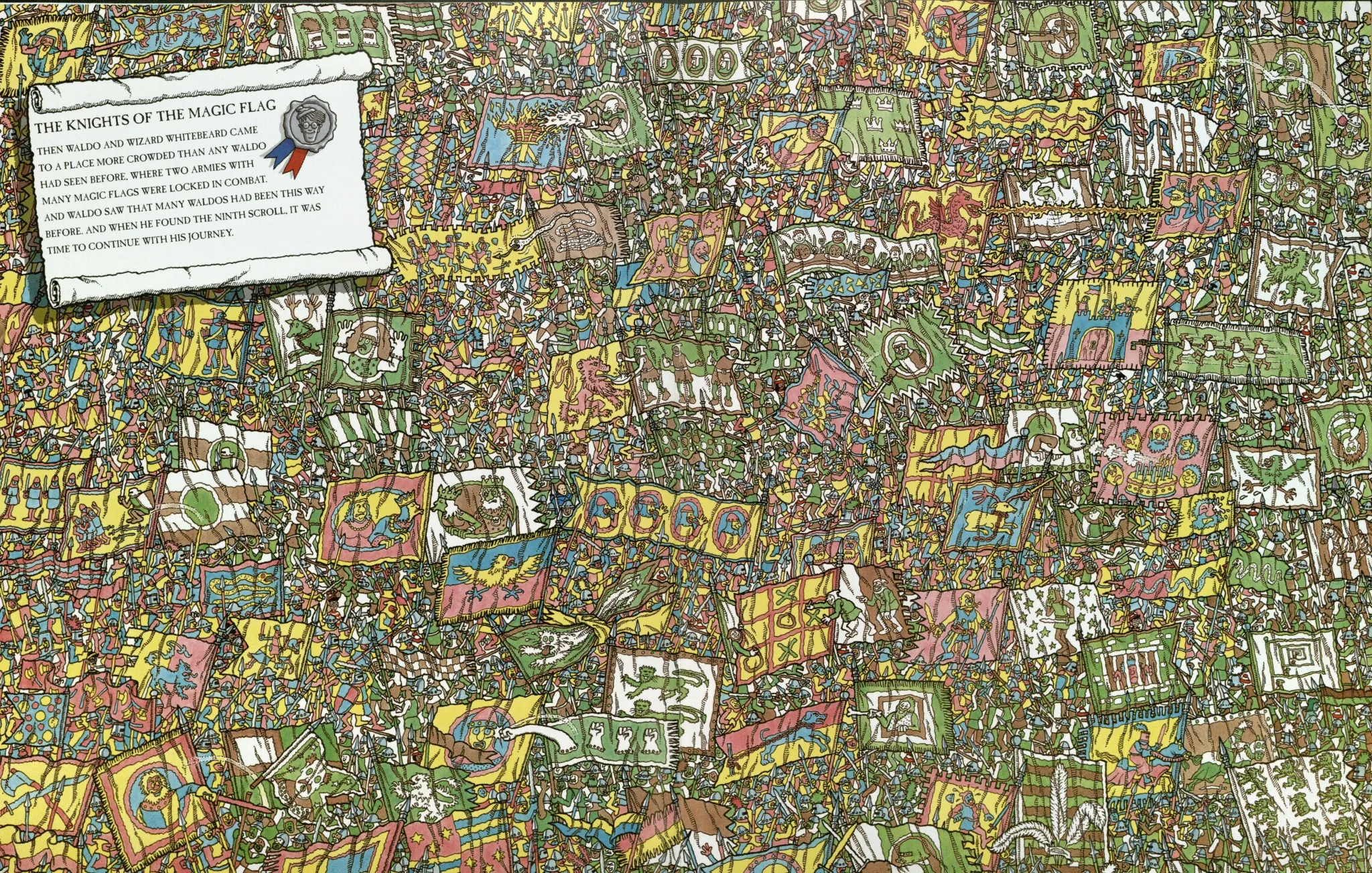Where's Waldo Level 18 - Banner Battle Chaos