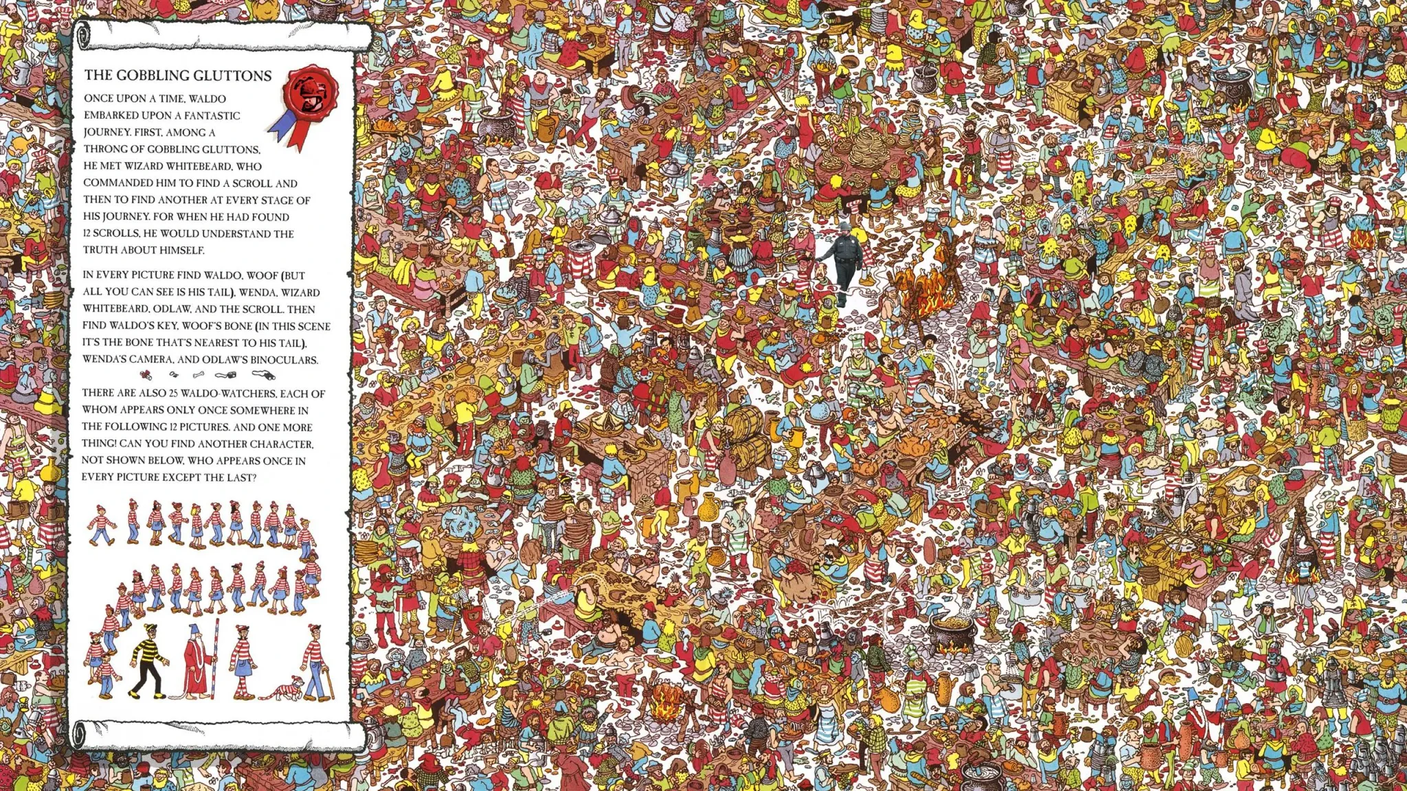 Where's Waldo Level 20 - Feast Frenzy