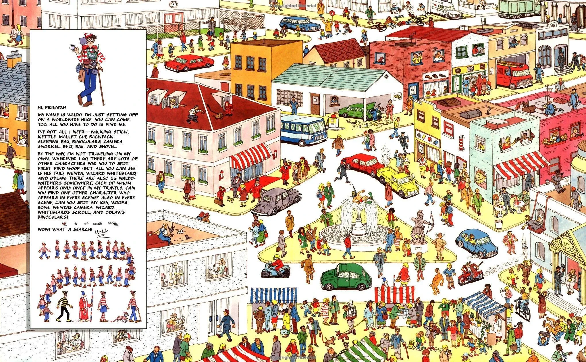 Where's Waldo Level 4 - City Center Chaos