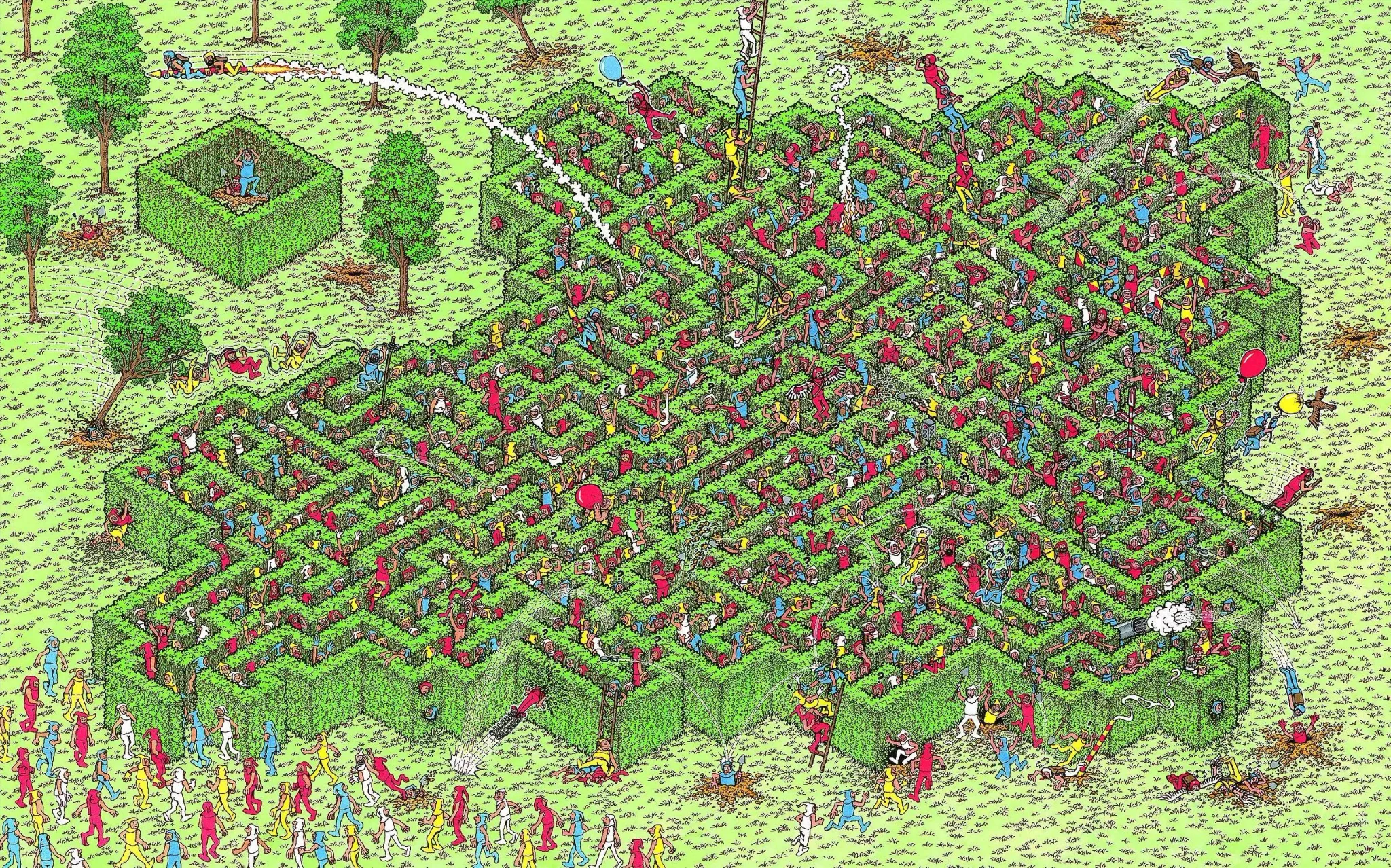 Where's Waldo Level 5 - Maze Madness