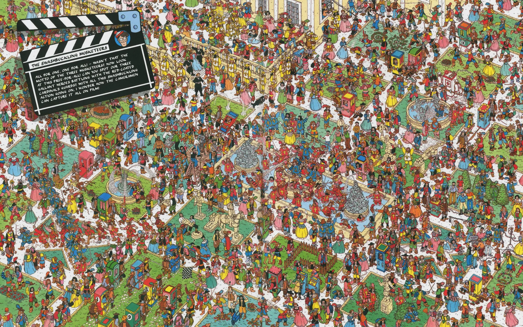 Where's Waldo Level 9 - Royal Garden Rush